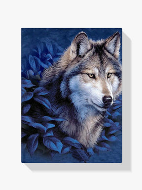 Wolf - Malen nach Zahlen