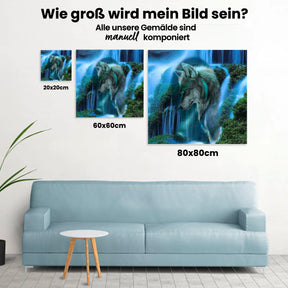 Wolf - Malen nach Zahlen