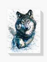 Wolf - Malen nach Zahlen