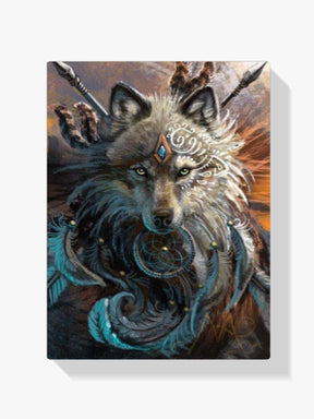 Wolf - Malen nach Zahlen