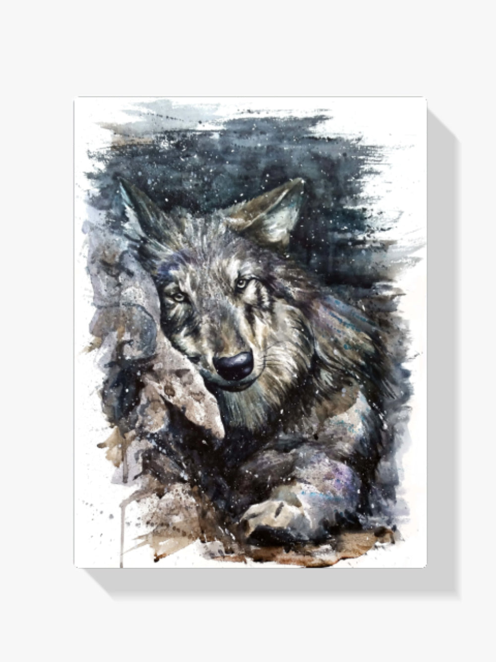 Wolf - Malen nach Zahlen